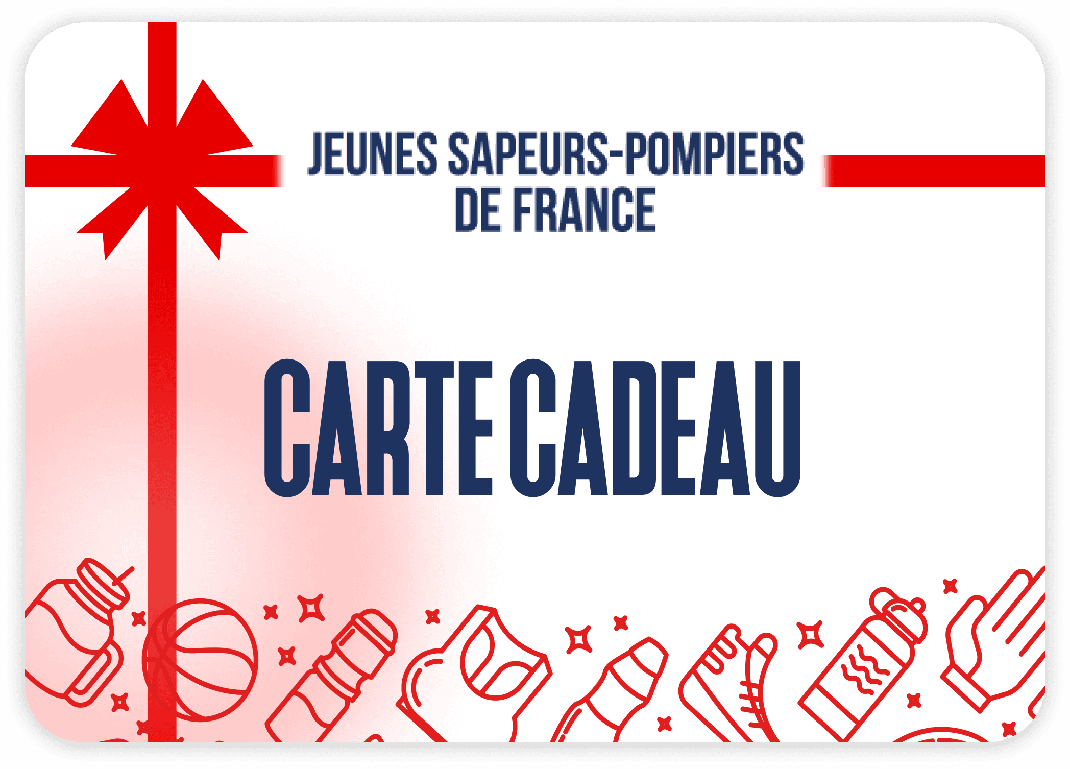 Carte Cadeau Jeunes Sapeurs-Pompiers de France - CARTECADEAUJSPF